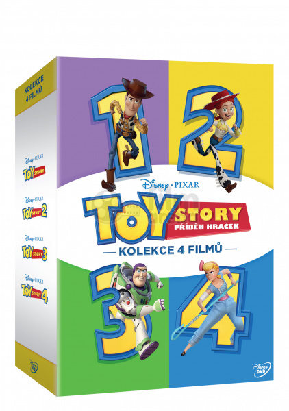 TOY STORY 1 - 4 Collection (4 DVD)