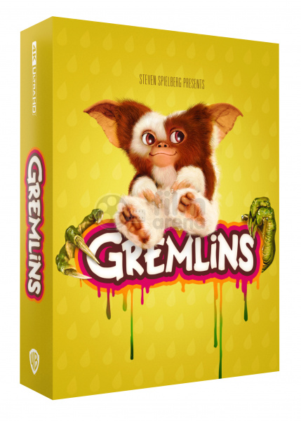 BLACK BARONS #27 GREMLINS FullSlip XL + Lenticular 3D Magnet Steelbook™  Limited Collector's Edition - numbered (4K Ultra HD + Blu-ray)