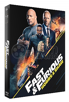 FAC #130 FAST & FURIOUS Presents: HOBBS & SHAW FullSlip + Lenticular 3D Magnet Steelbook™ Limited Collector's Edition - numbered