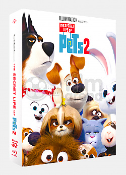 FAC #131 THE SECRET LIFE OF PETS 2 Lenticular 3D FullSlip XL Steelbook™ Limited Collector's Edition - numbered