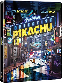 FAC *** POKMON: Detective Pikachu FULLSLIP XL + LENTICULAR 3D MAGNET Steelbook™ Limited Collector's Edition - numbered