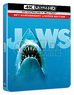 JAWS 4K Ultra HD Steelbook™ Limited Collector's Edition + Gift Steelbook's™ foil