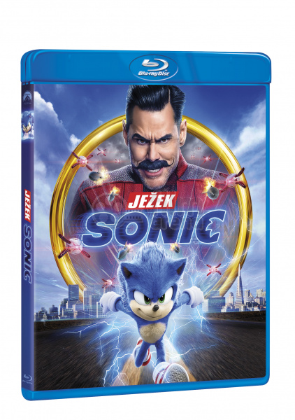  Sonic the Hedgehog [Blu-ray] Starring Jim Carrey