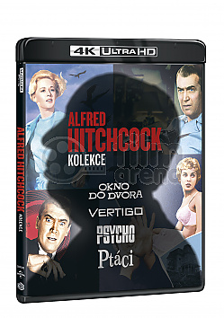 THE ALFRED HITCHCOCK CLASSICS (Rear Window, Psycho, Vertigo, Birds) 4K Collection