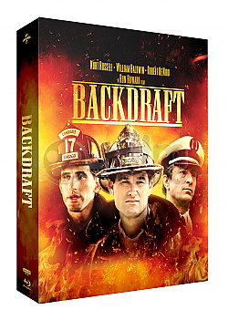 FAC #162 BACKDRAFT Lenticular 3D FullSlip XL + Lenticular 3D Magnet Steelbook™ Limited Collector's Edition - numbered