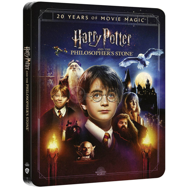 HARRY POTTER AND PHILOSOPHER´S STONE Steelbook™ Limited Collector's Edition  (4K Ultra HD + Blu-ray)