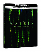 THE MATRIX RESURRECTIONS Steelbook™ Limited Collector's Edition + Gift Steelbook's™ foil (4K Ultra HD + Blu-ray)