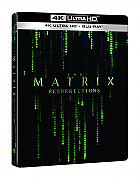 MATRIX RESURRECTIONS Steelbook™ Limitovan sbratelsk edice + DREK flie na SteelBook™ (4K Ultra HD + Blu-ray)