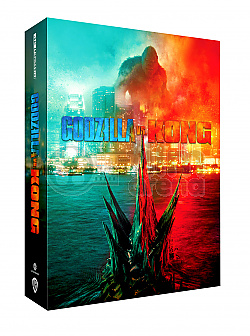 FAC #171 Godzilla vs. Kong FullSlip XL + Lenticular 3D Magnet Steelbook™ Limited Collector's Edition - numbered