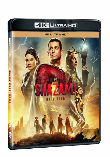 SHAZAM! FURY OF THE GODS: 4K Ultra HD Blu-ray/Blu-ray/DVD - DVD