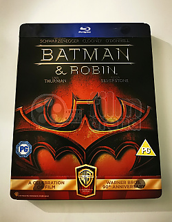 Batman and Robin Steelbook™ + Gift Steelbook's™ foil