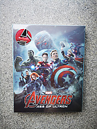 AVENGERS 2: The Age of Ultron 3D + 2D Steelbook™ Limited Collector's Edition - numbered + Gift Steelbook's™ foil (Blu-ray 3D + Blu-ray)