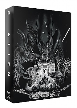FAC #120 ALIEN Glow In The Dark FULLSLIP XL EDITION #3 4K Ultra HD Steelbook&trade; Limited Collector's Edition - numbered + Gift Steelbook's&trade; foil