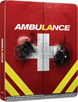 FAC ### AMBULANCE Lenticular 3D FullSlip XL + Lenticular 3D Magnet 4K Ultra HD Steelbook™ Limited Collector's Edition - numbered + Gift Steelbook's™ foil