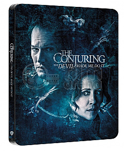 THE CONJURING: The Devil Made Me Do It (discless) Steelbook™ Limited Collector's Edition + Gift Steelbook's™ foil