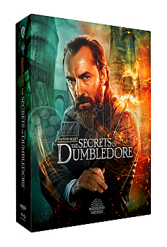 FAC #188 FANTASTIC BEASTS: The Secrets of Dumbledore Lenticular 3D FullSlip XL + Lenticular 3D Magnet Steelbook&trade; Limited Collector's Edition + Gift Steelbook's&trade; foil