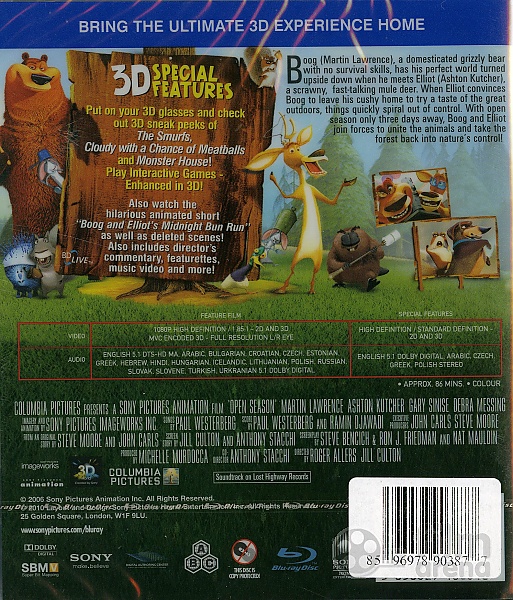 Open Season 3D (Blu-ray 3D)