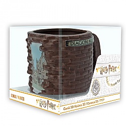 MUG HRNEK HARRY POTTER - Transverse street 3D 500 ml