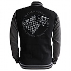Jacket GAME OF THRONES - "Stark" for men, black-gray - Size Small (Merchandise)