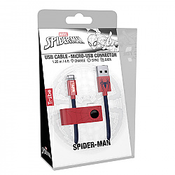 MICRO USB CABLE SPIDER-MAN 120 CM