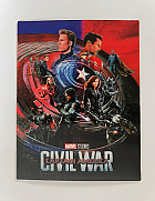 CAPTAIN AMERICA: Civil War - Lenticular 3D sticker (Merchandise)