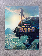 BLACK PANTHER - Lenticular 3D sticker (Merchandise)
